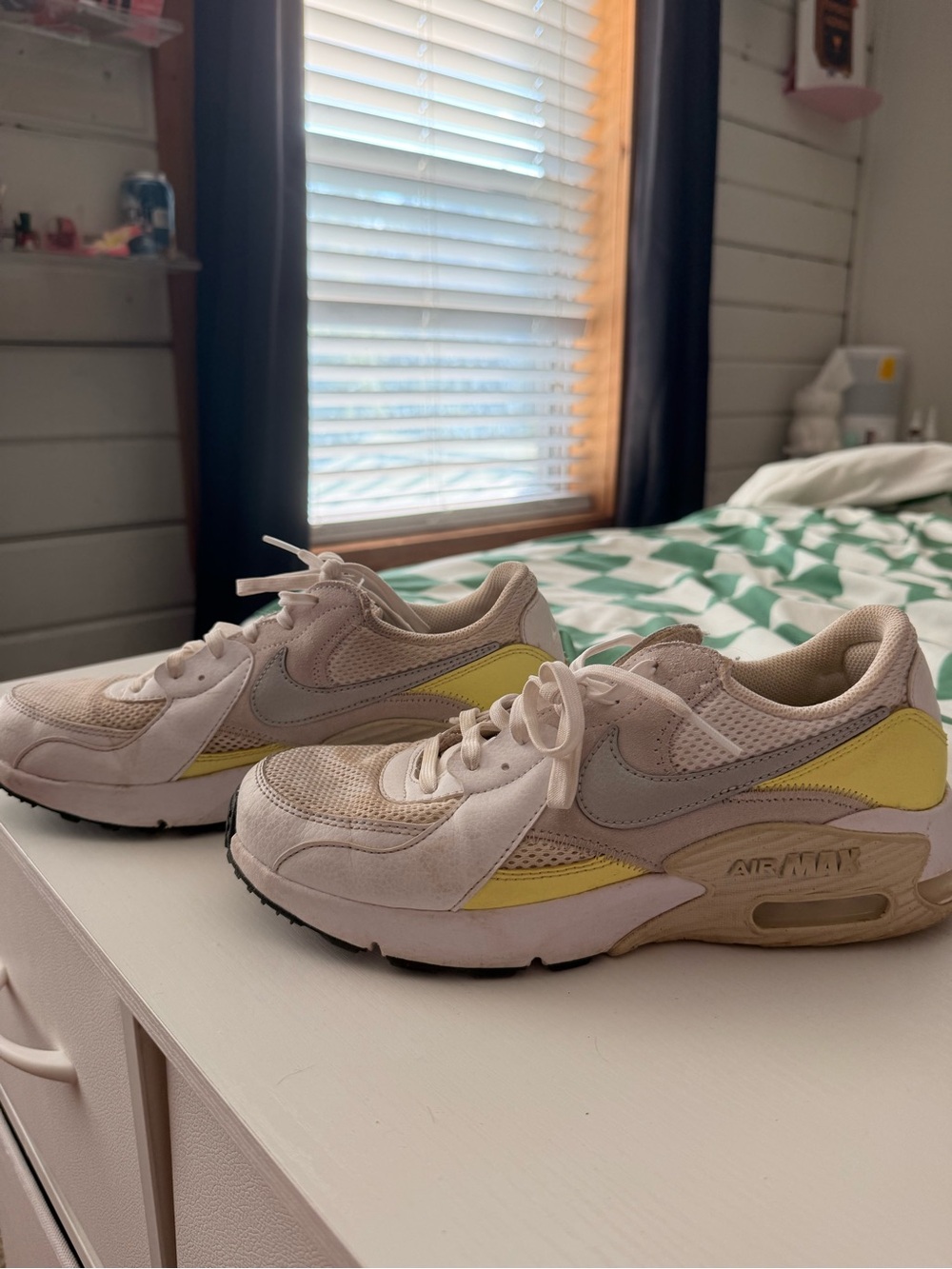 Nike Women’s Light Beige & Yellow Athletic Sneakers